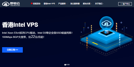 野草云2025新年促销：1核1G 香港AMD VPS年付81元，100M优质带宽600GB流量-国外VPS测评