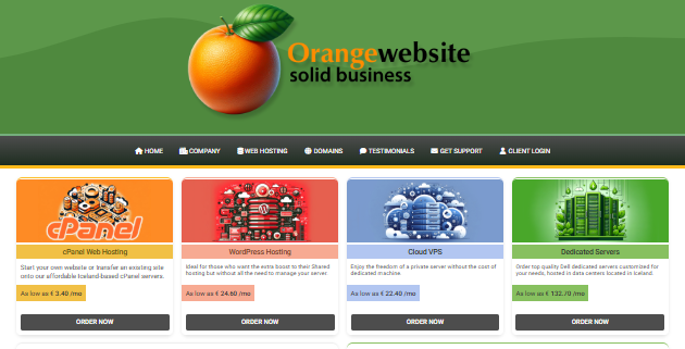 OrangeWebsite冰岛VPS——匿名注册、拒绝NSA监视、无视DMCA投诉，现享10%优惠！-国外VPS测评